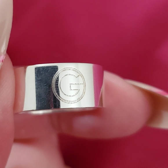 NWT GUCCI Silver Ring with Original Box and Pouch - Picture 6 of 10